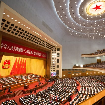 Chinese Finance Minister Liu Kun is due to deliver a report to the 3,000 or so National People’s Congress delegates for discussion and approval next week. Photo: EPA-EFE