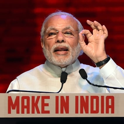 Some see Indian Prime Minister Narendra Modi’s new push for self-reliance as a repackaging of his Make In India campaign, launched in 2014. Photo: AFP