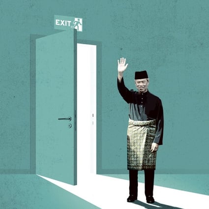 Muhyiddin: coming or going? Illustration: Huy Truong