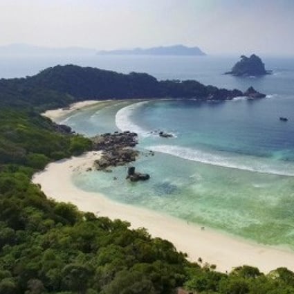 Boulder Bay in the Mergui Archipelago off Myanmar. At least two flights and two boat rides away, it boasts an eco-resort of 20 bungalows, abundant bird and marine life. Photo: Chris Dwyer
