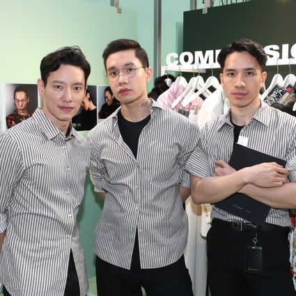 The founders (from left: Jin Kay, Dylan Cao and Huy Luong) of New York fashion label Commission look to their past for inspiration for their collections – in particular, what their mums used to wear in Asia in the ’80s and ’90s. Photo: Getty Images For LVMH