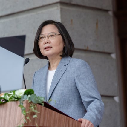 Taiwanese President Tsai Ing-wen says her administration will look at ways to help people wanting to relocate from Hong Kong over concerns about Beijing’s national security legislation. Photo: EPA-EFE