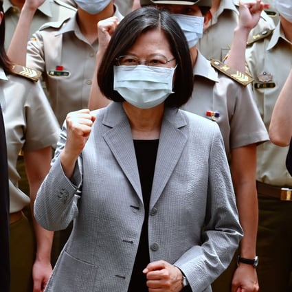 Taiwan President Tsai Ing-wen’s administration is close to Washington, which has added to tensions in US-China relations. Photo: AFP