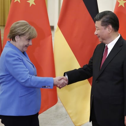 German Chancellor Angela Merkel is keen for the European Union to reach a landmark investment agreement with China this year. Photo: AP