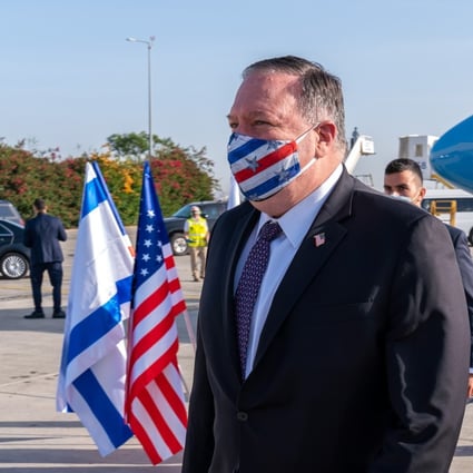 On a visit to Tel Aviv earlier this month, US Secretary of State Mike Pompeo said the US did not want the Chinese Communist Party to have access to Israeli infrastructure and communication systems. Photo: DPA