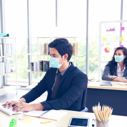 The return to offices should be in gradual phases, ideally with employees split into two teams, Cushman says. Photo: Shutterstock
