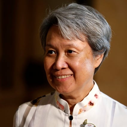 Ho Ching, the wife of Singapore's Prime Minister Lee Hsien Loong, pictured in 2017. Photo: AFP