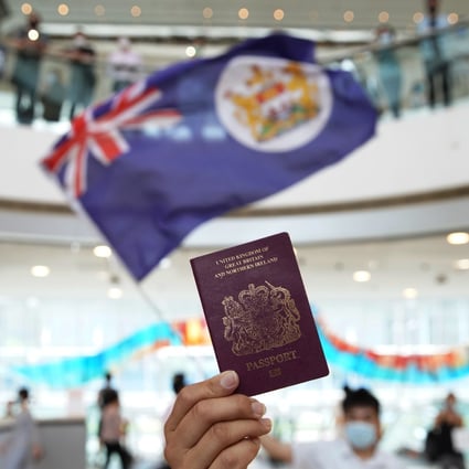 Beijing was angered by British Prime Minister Boris Johnson’s pledge to make it easier for Hong Kong citizens to live and work in Britain. Photo: Winson Wong