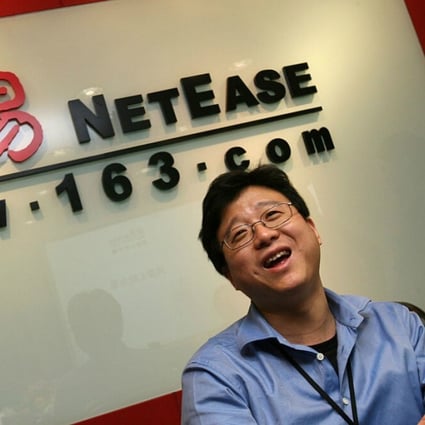 NetEase CEO William Ding. Photo: Bloomberg