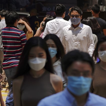 Hong Kong residents were quick to adopt the wearing of masks. Photo: Sam Tsang