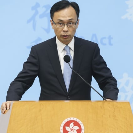 Hong Kong civil service chief Patrick Nip says the administration will make efforts to strengthen public officers’ sense of national identity. Photo: Sam Tsang