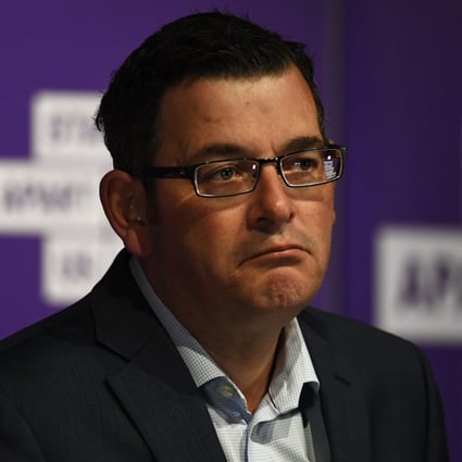 Victorian Premier Daniel Andrews signed the memorandum of understanding with China supporting its Belt & Road Initiative in October 2019. Photo: AAP