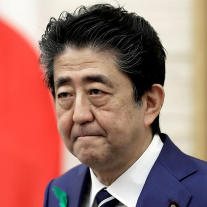 Japan’s Prime Minister Shinzo Abe. Photo: Pool via Reuters