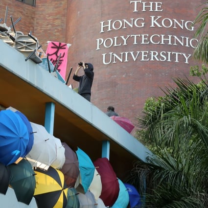 Polytechnic University was the scene of violent clashes between radical protesters and police last year. Photo: Dickson Lee