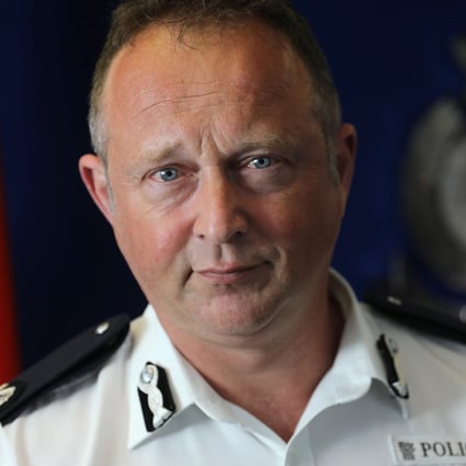 Assistant Police Commissioner Rupert Dover has received death threats over his role in the response to the protests. Photo: Dickson Lee
