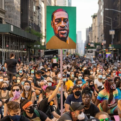 Protesters call for police reform in New York on June 10. Photo: AFP