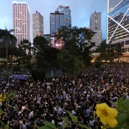 Organisers said 40,000 attended a major rally last August for civil servants opposed to the extradition bill. Photo: Felix Wong