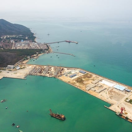 Yazhou Bay Science and Technology City on Hainan island. China’s plan to turn the island into a free-trade port might flout global trading rules, experts say. Photo: Xinhua