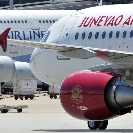 Juneyao Airlines will have a 15 per cent stake in the new carrier, which will be majority-owned by China Eastern. Photo: AFP
