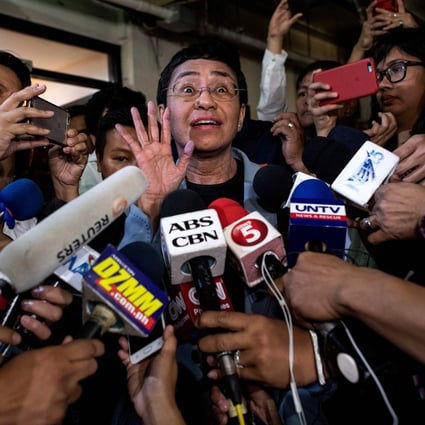 Philippine journalist Maria Ressa. Photo: AFP