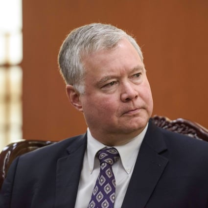 Stephen Biegun, the US special representative for North Korea, will join the talks in Hawaii on Wednesday. Photo: AFP