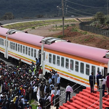 Kenya’s Standard Gauge Railway (SGR) project has faced a number of setbacks, but the latest court ruling could have implications for its future development. Photo: AFP