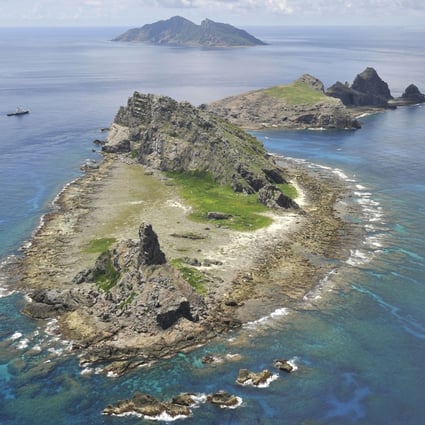 The contested Diaoyu/Senkaku Islands in the East China Sea. Photo: Kyodo