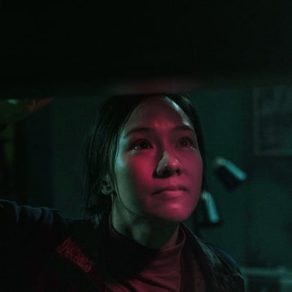 Karena Lam in a still from Legally Declared Dead (category IIB, Cantonese), directed by Yuen Kim-wai. Carlos Chan and Anthony Wong co-star.
