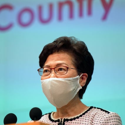 Carrie Lam says her responsibilities in selecting judges to cover security law cases does not mean she will appoint them in individual proceedings. Photo: Robert Ng