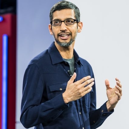 Sundar Pichai, CEO of Alphabet, which owns Google. Photo: Twitter