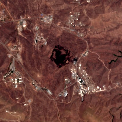 Satellite photos of the area, some 20km east of downtown Tehran, showed hundreds of metres of charred scrubland. Photo: AP