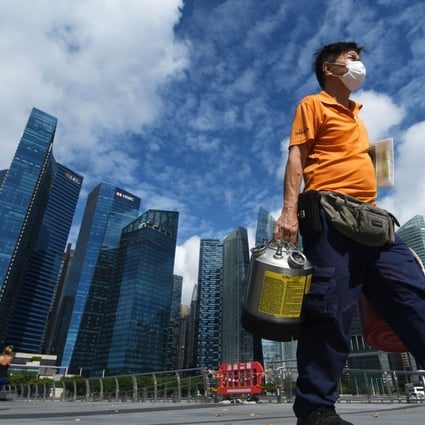 Singapore: a financial rival to Hong Kong? Photo: Xinhua