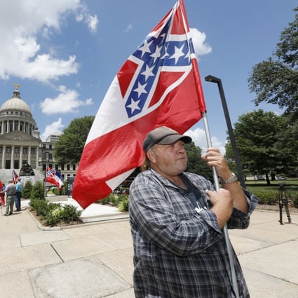 Mississippi lawmakers have voted to remove a symbol of the proslavery Confederacy from the Deep South state’s flag. Photo: AP