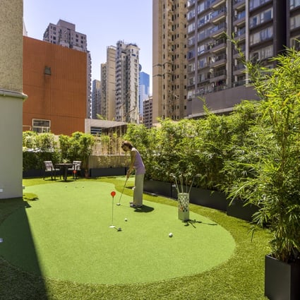 A Hong Kong Apartment With A Mini Golf Course Suits Its Owners Down To A Tee South China Morning Post