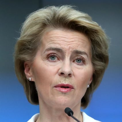 European Commission President Ursula von der Leyen said the law “does not conform with China’s international commitments”. Photo: AFP