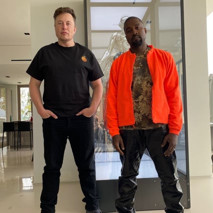 Unpacking that Kanye West and Elon Musk bromance pic – a lot of orange,  swagger and Yeezy … but no social distancing or face masks | South China  Morning Post