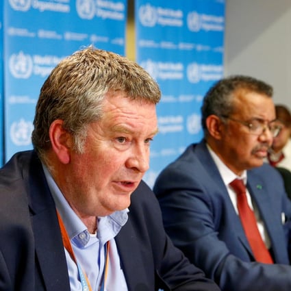 Mike Ryan, executive director of the WHO’s Health Emergencies Programme, did not say when the two specialists would leave for China. Photo: Reuters