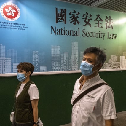 Hong Kong adopted the national security law on Tuesday, with protetests taking place in the city the following day. Photo: Sun Yeung