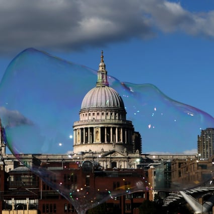 London’s St Paul’s Cathedral. Photo: Xinhua