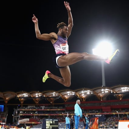 Tyrone Smith of Bermuda has called China’s national security law in Hong Kong a “human rights violation” which prompted a response from World Athletics. Photo: Getty Images