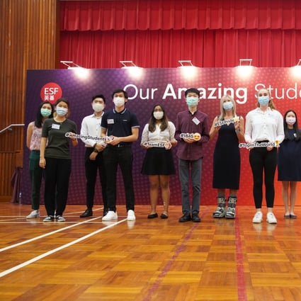Twelve students from Hong Kong’s biggest international school operator, English Schools Foundation, earned a perfect score on this year’s International Bacclaureate exam. Photo: Winson Wong