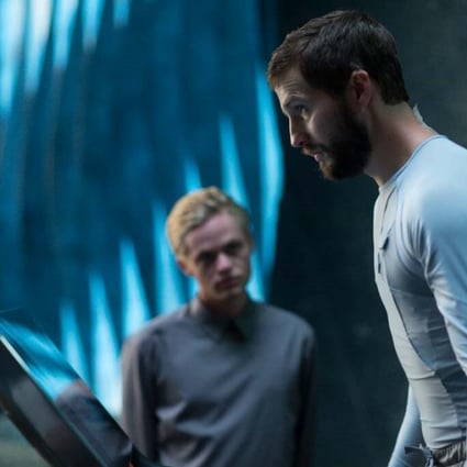 Logan Marshall-Green (right) in a still from Upgrade, directed by Leigh Whannell.