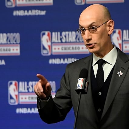 Adam Silver says a significant number of cases could cancel the NBA’s potential restart plan. Photo: AFP