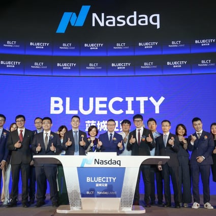 BlueCity Holdings, the owner of leading gay dating app Blued, went public on the Nasdaq on July 8, 2020. Photo: Handout