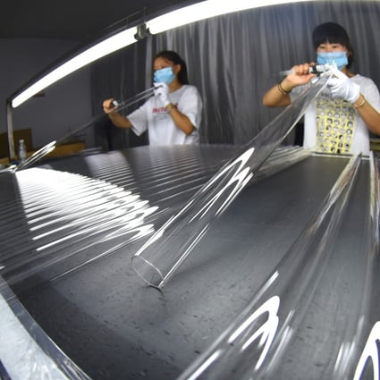 The National Bureau of Statistics (NBS) is expected to publish China’s gross domestic product growth rate for the second quarter next week, along with industrial production, fixed-asset investment and retail sales for June and the first half of 2020. Photo: Xinhua