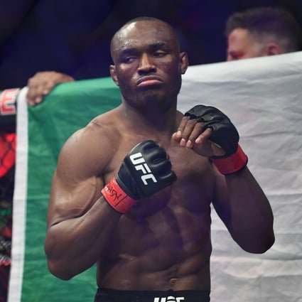 Kamaru Usman ahead of his bout against Colby Covington at UFC 245. Photo: USA TODAY Sports