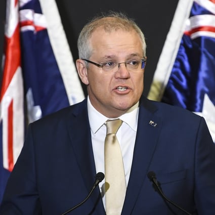 Australian Prime Minister Scott Morrison. Photo: EPA