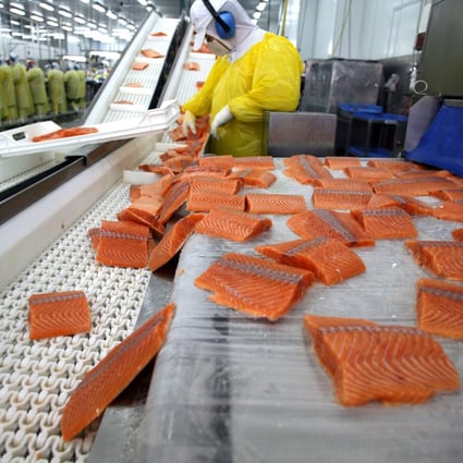 Chinese consumers remain wary of Chilean salmon. Photo: Bloomberg