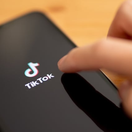 ByteDance-owned short video app TikTok is seen displayed on a smartphone. Photo: EPA-EFE