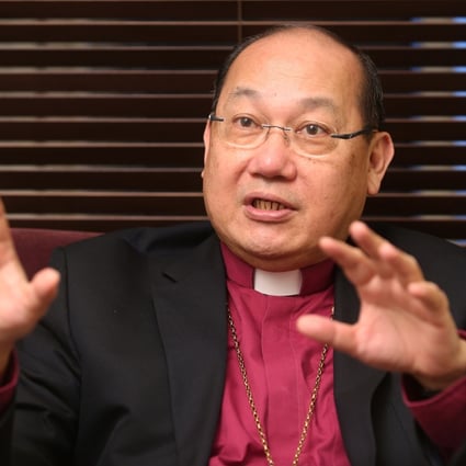 Anglican Archbishop Paul Kwong says he welcomes the new national security law but wishes it had not been necessary. Photo: Edward Wong